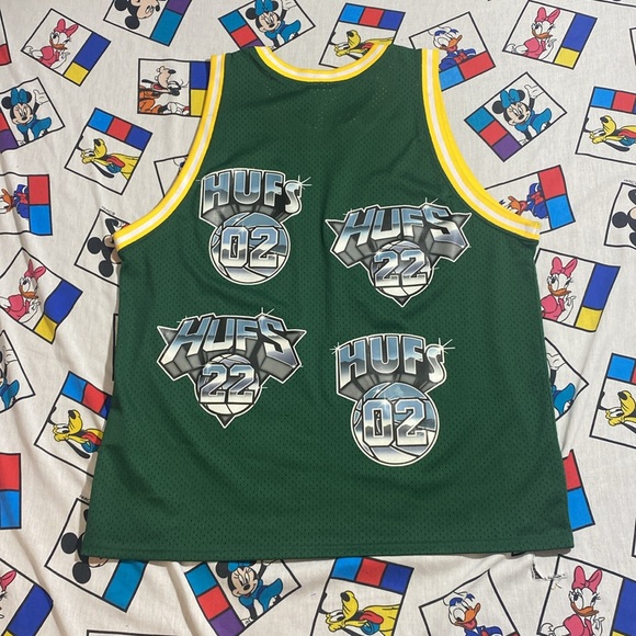 20 Year Anniversary HUF Basketball Jersey - Picture 5 of 11